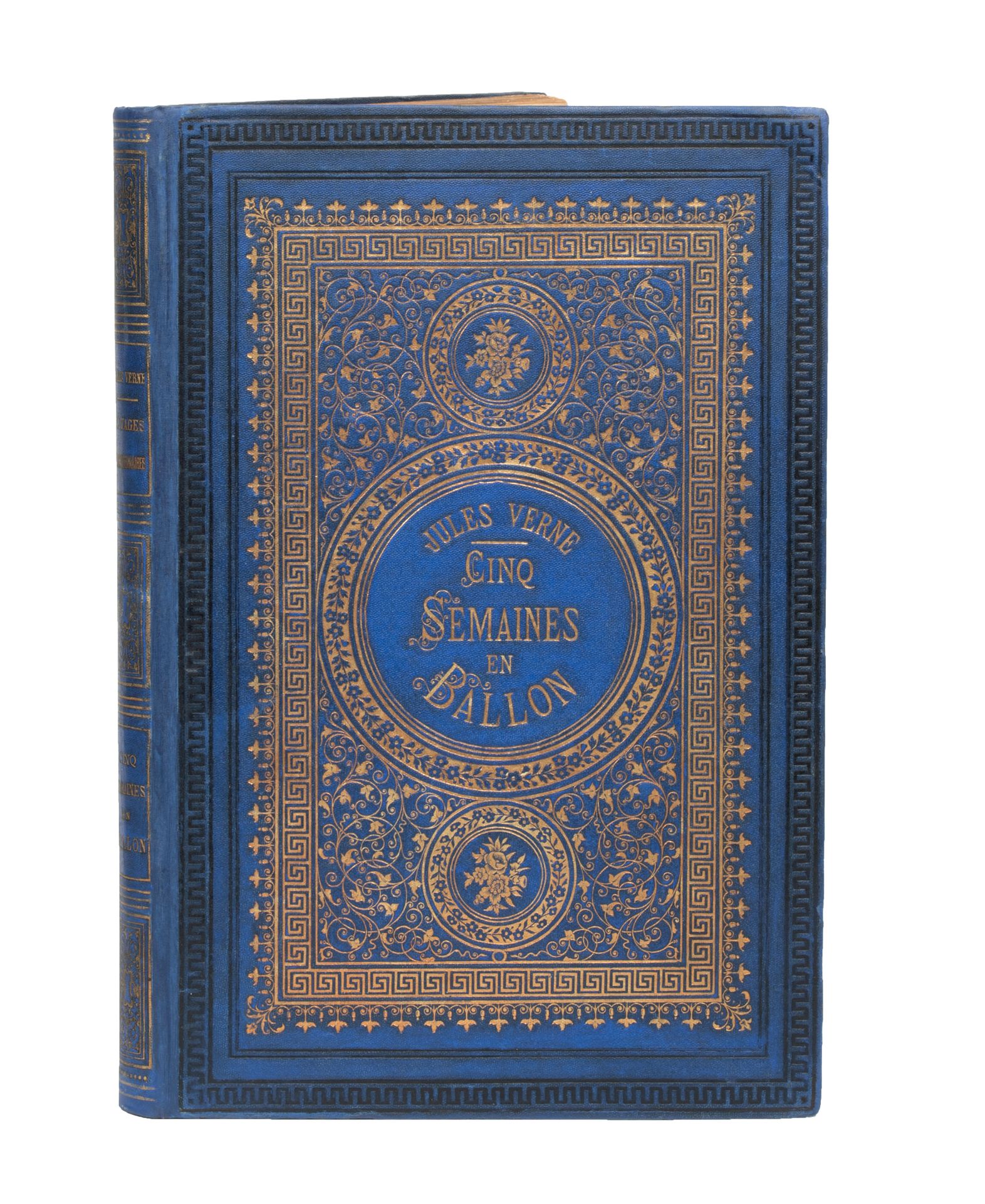 Null [Africa] Five weeks in a balloon by Jules Verne. Illustrations by Riou and &hellip;