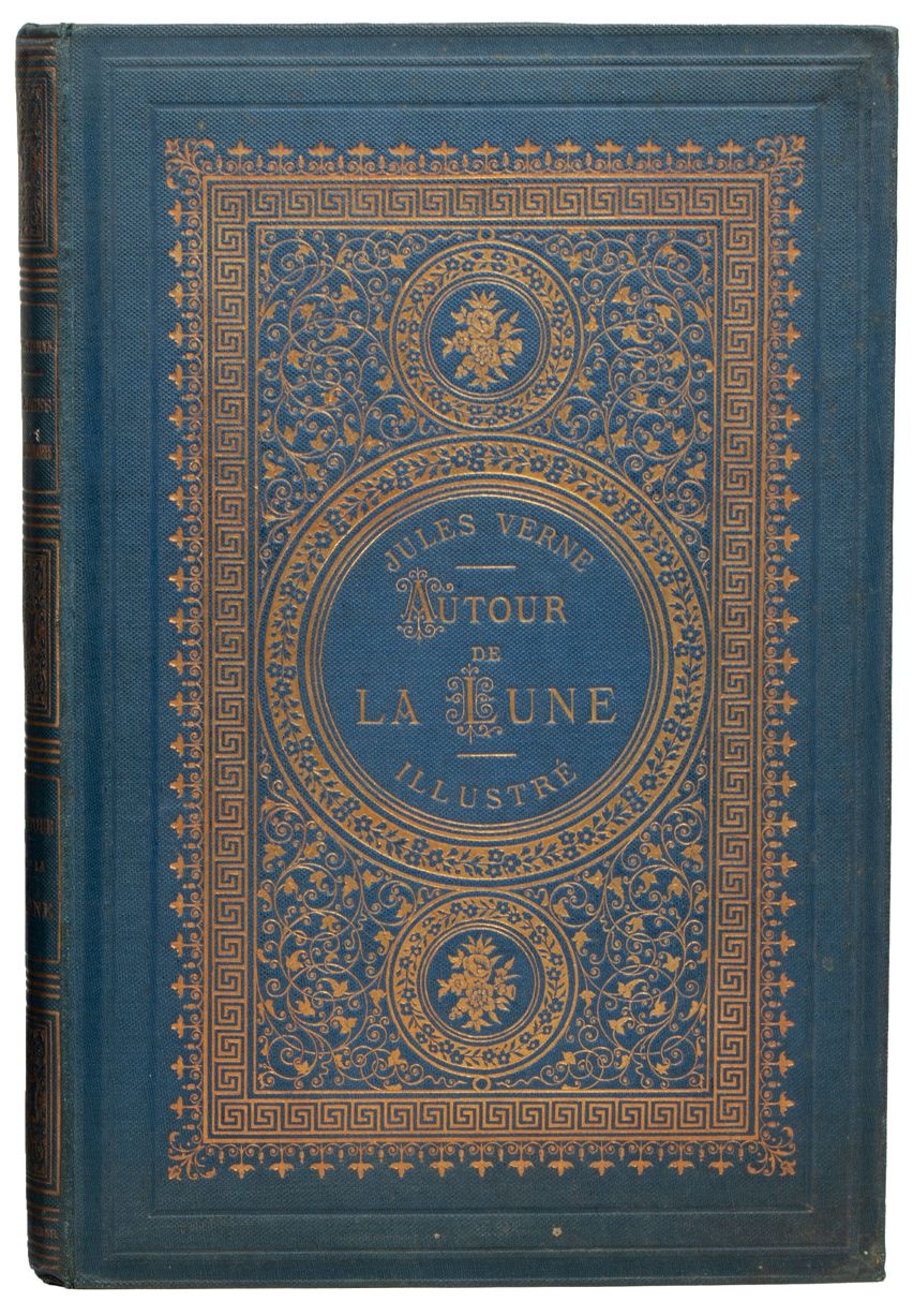 Null [Il giro della luna di Jules Verne. Illustrazioni di Émile Bayard e A. De N&hellip;