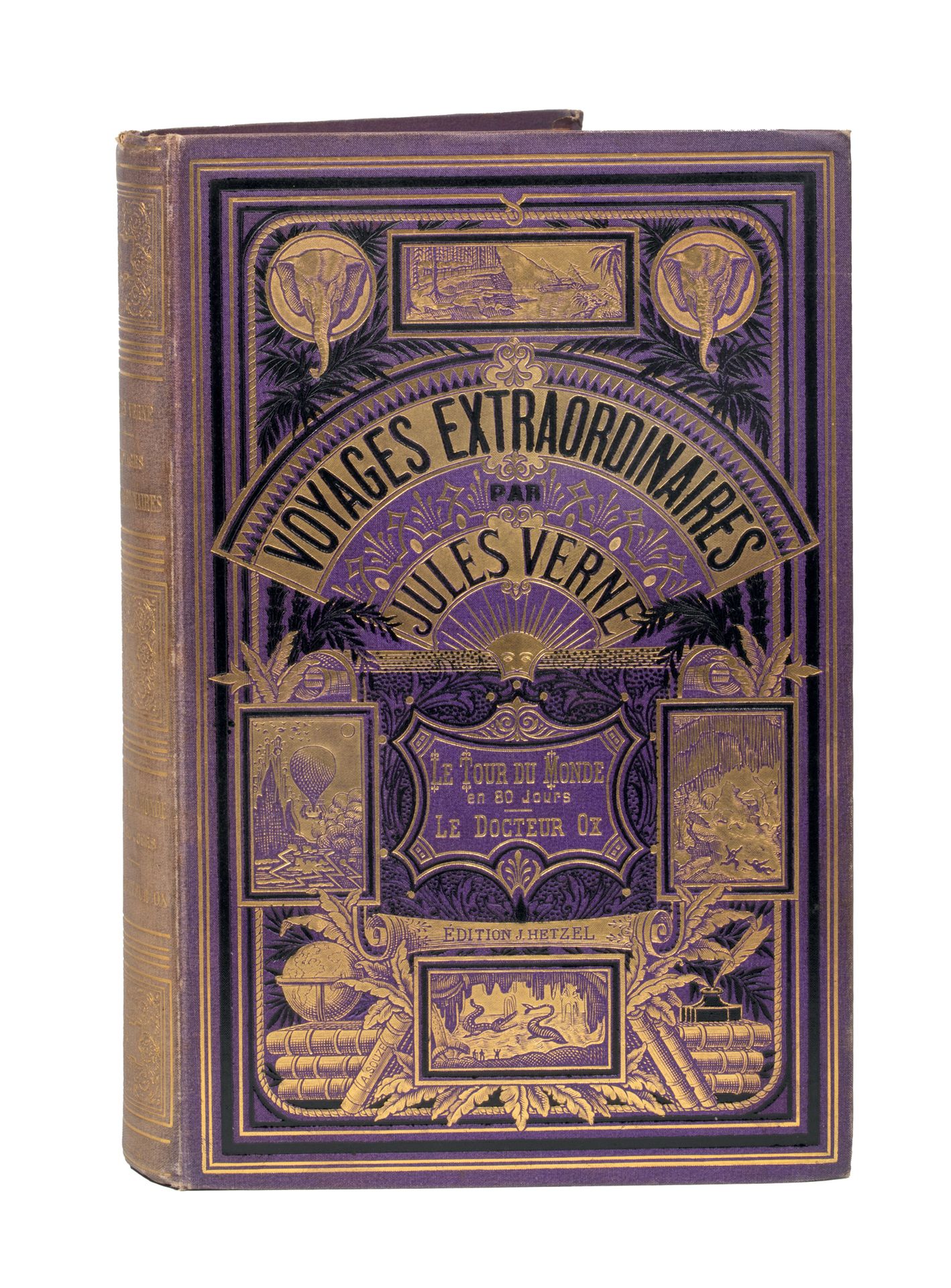 Null [Le Tour du Monde en 80 jours/[Europa] Le Docteur Ox di Jules Verne. Illust&hellip;