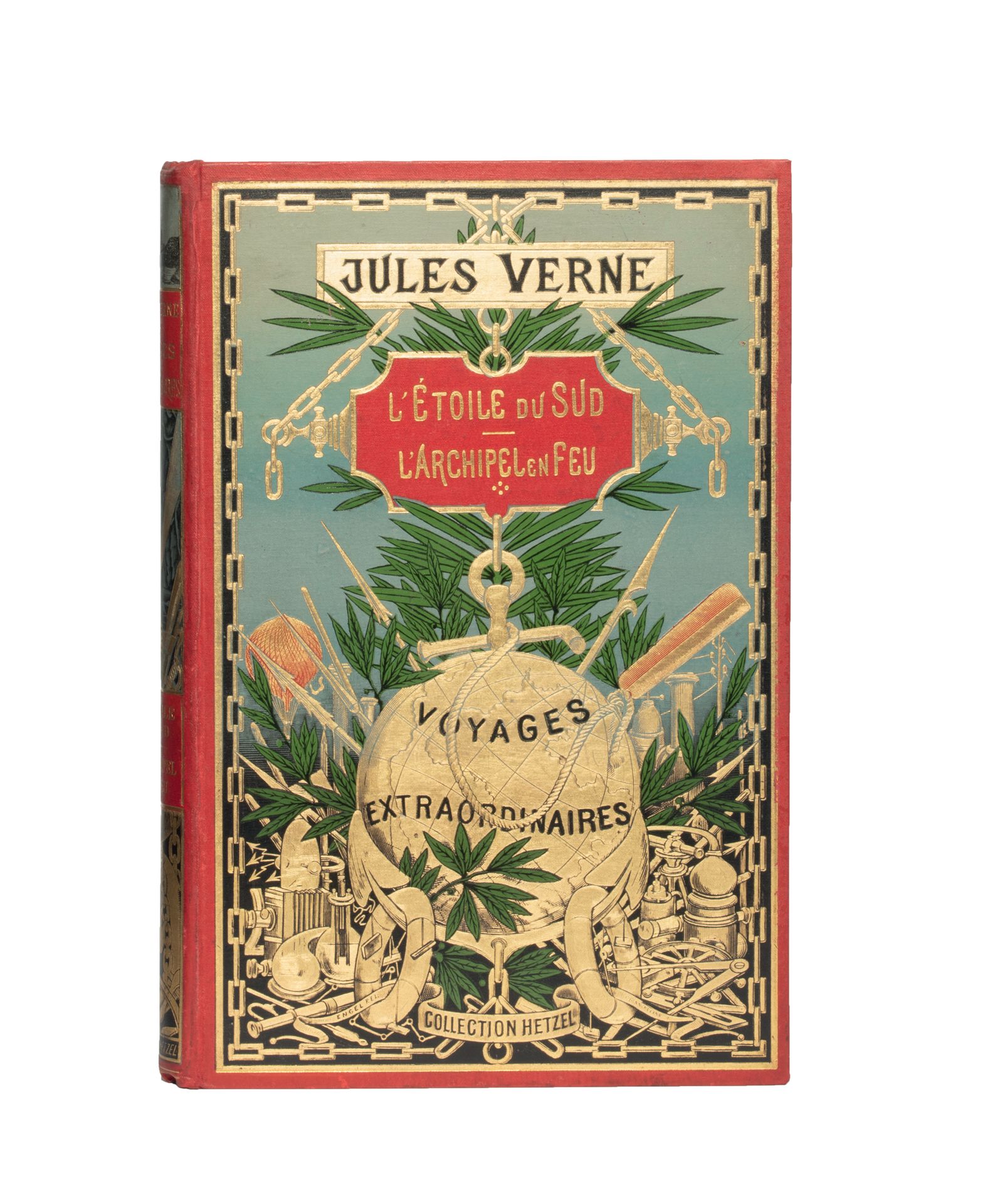 Null [Afrique] L'Étoile du Sud/[Grèce] L'Archipel en feu par Jules Verne. Illust&hellip;