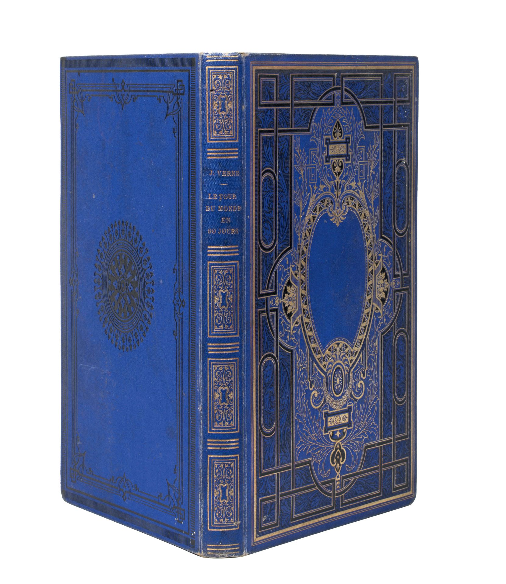 Null [世界之旅]儒勒-凡尔纳的《80天的世界之旅》。德纽维尔和L.贝内特的插图。巴黎，Bibliothèque d'Éducation et de Réc&hellip;