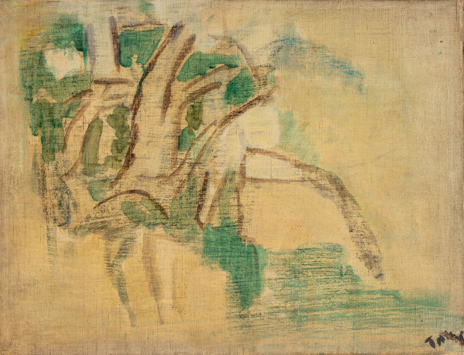 PIERRE TAL COAT (1905-1985) 
Paesaggio (grotta allagata), 1949



Olio su tela, &hellip;