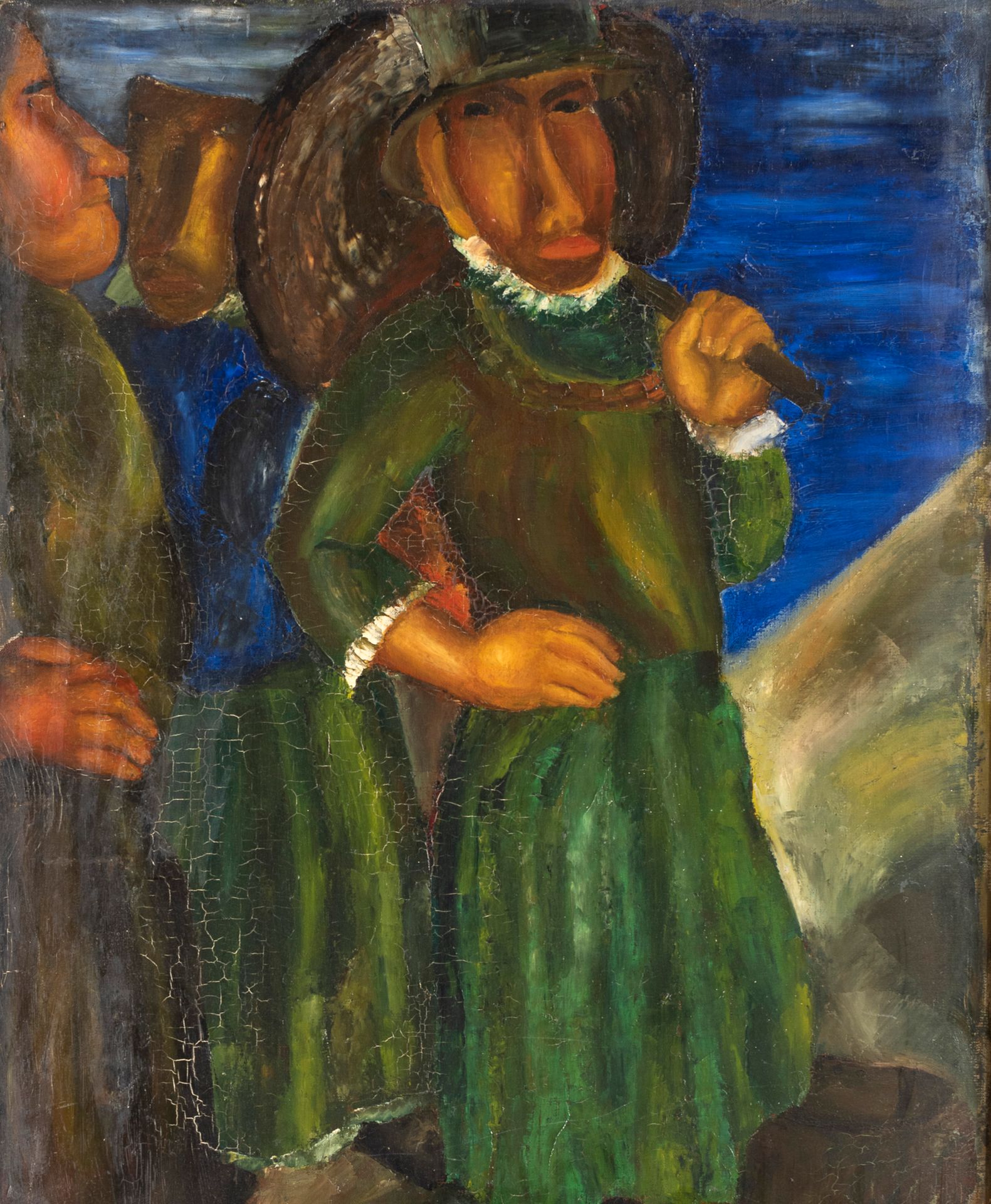 PIERRE TAL COAT (1905-1985) 
步行，约1926年



布面油画，有小裂缝。 



展览 :



Galerie A.法布尔，H&hellip;