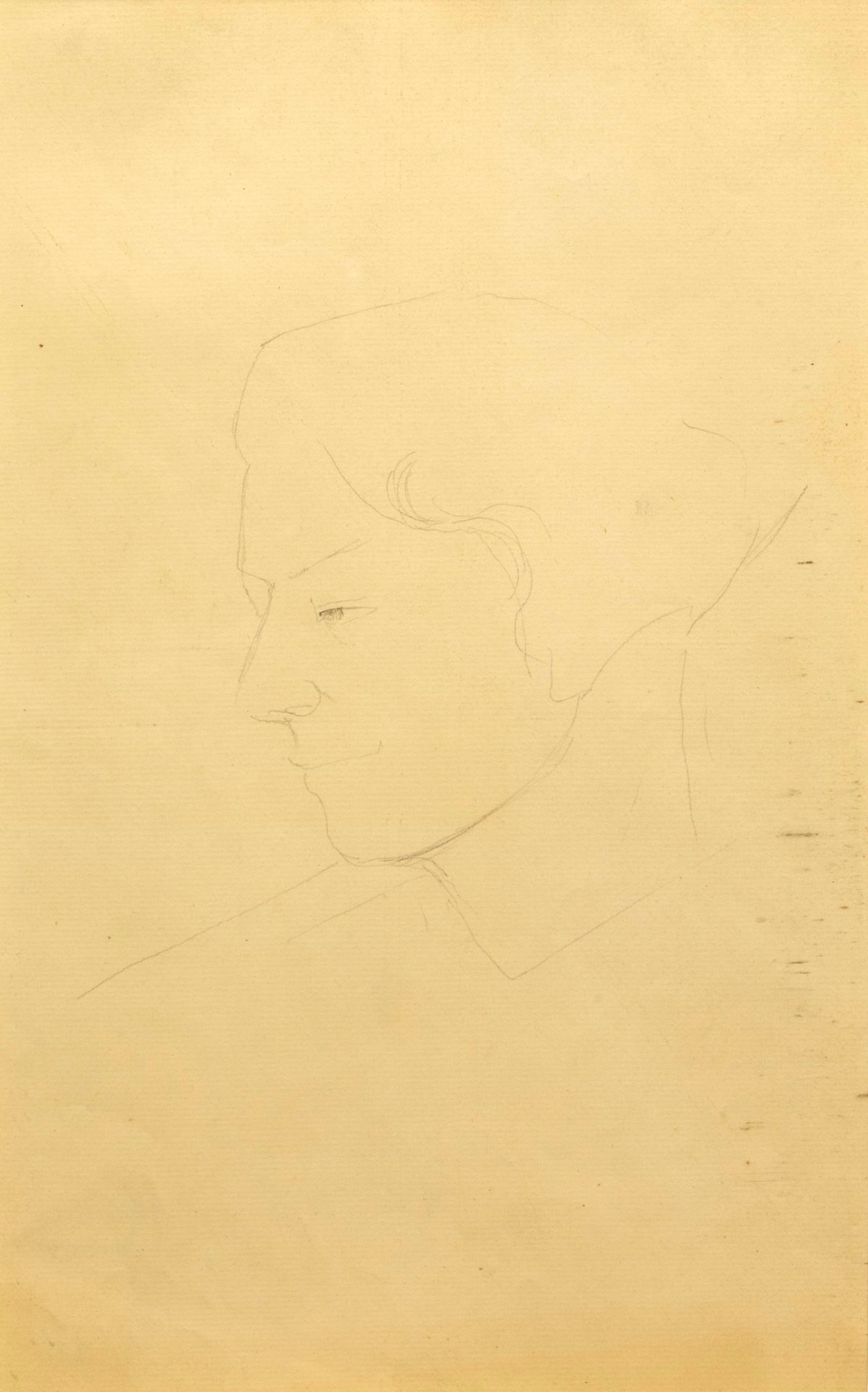 PIERRE TAL COAT (1905-1985) 
一个女人的画像，1932年



纸上铅笔，背面有展览标签，纸张略微发黄，有框架 35 x 22 厘米&hellip;