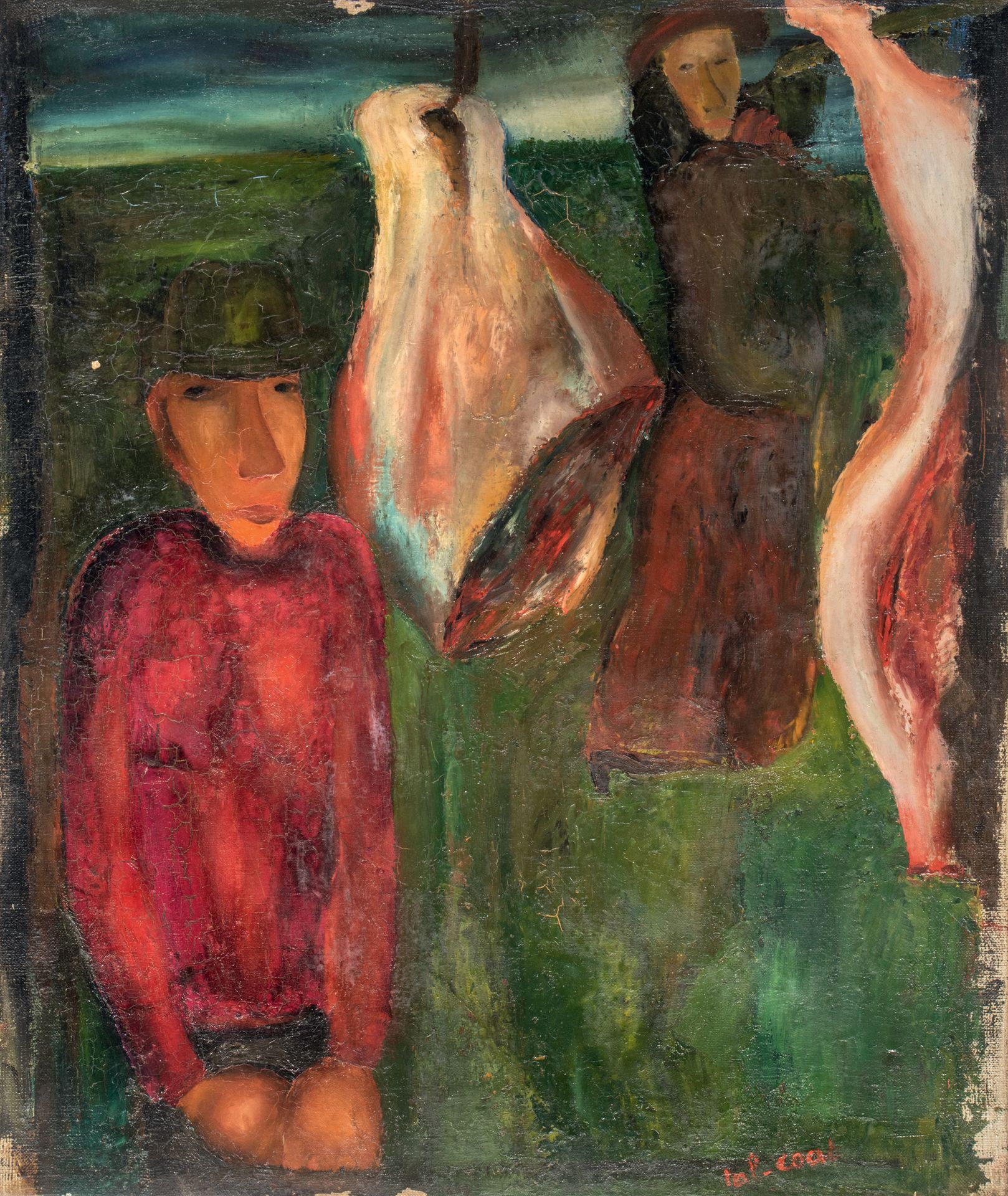 PIERRE TAL COAT (1905-1985) 
El barrio de la carne, 1926



Óleo sobre lienzo, f&hellip;