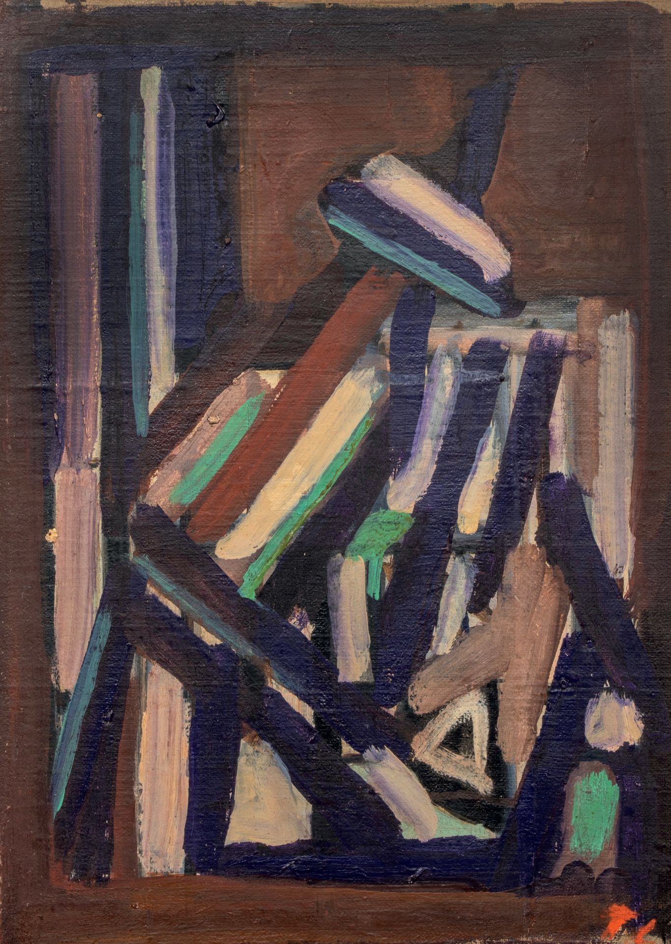 PIERRE TAL COAT (1905-1985) 
Composition 1947



Huile sur toile, monogrammée en&hellip;