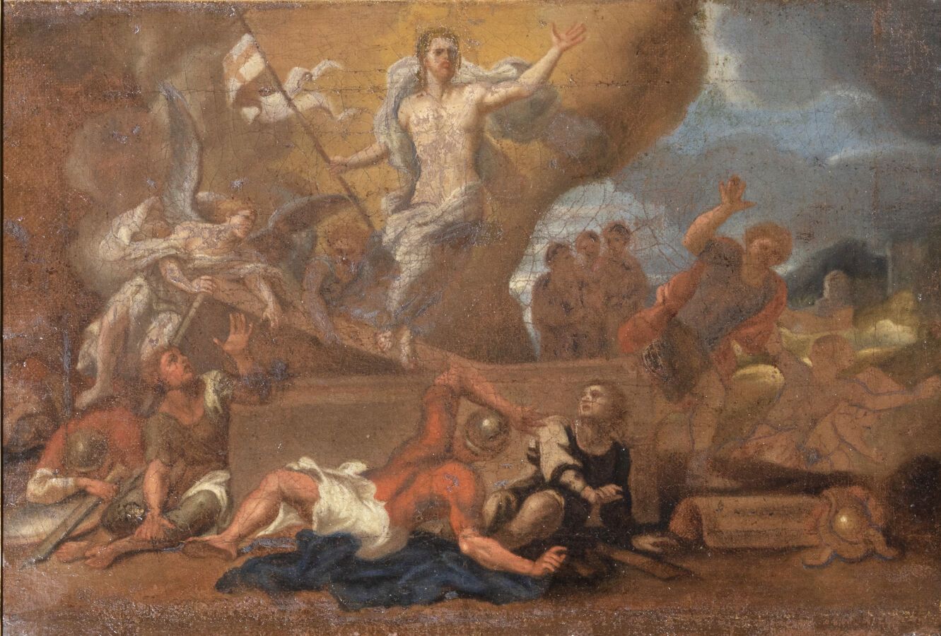 Null Ecole française du XVIIème siècle

La Résurrection du Christ.

Toile.

20 x&hellip;