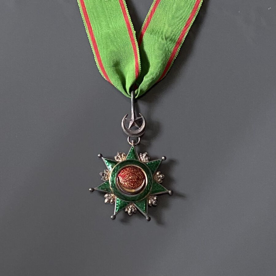 Null TURCHIA - Ordine delle Osmanie, fondato nel 1861, gioiello da commendatore &hellip;