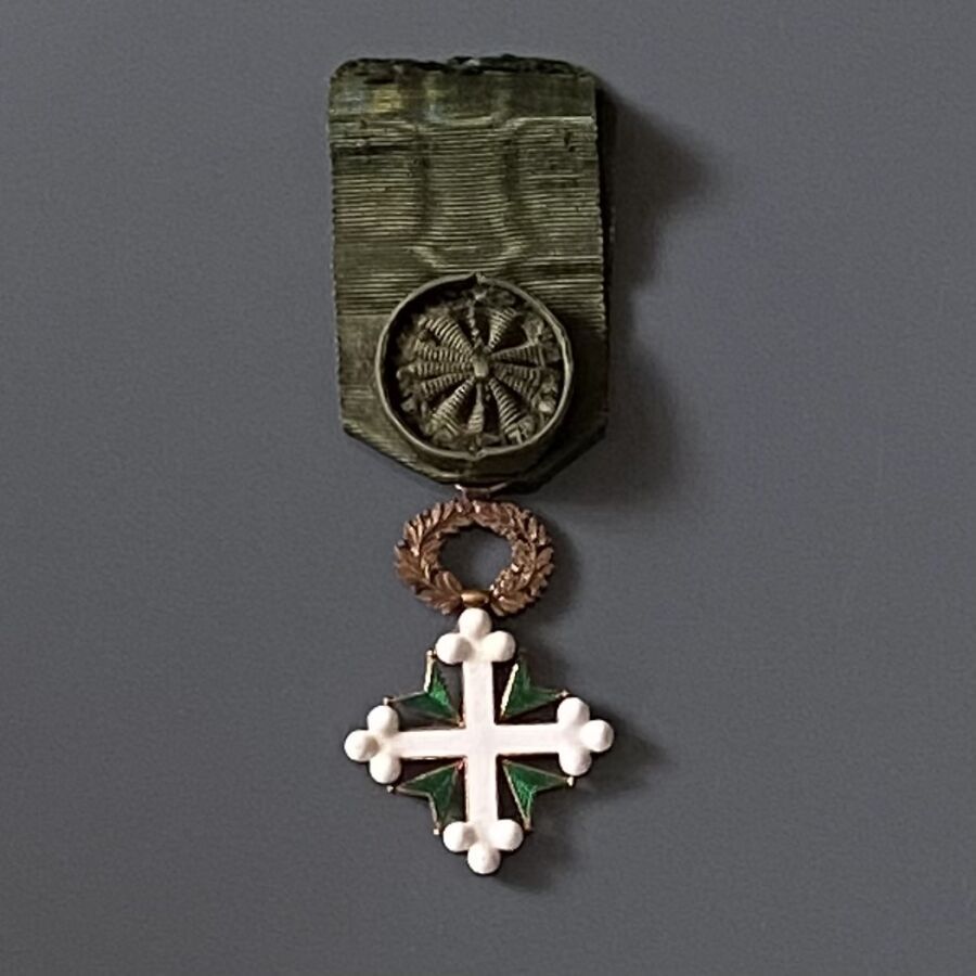 Null ITALIA - Orden de los Santos Mauricio y Lázaro, cruz de oficial de oro y es&hellip;