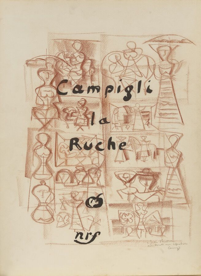 Null 让-鲍尔汉 (1884-1968) - 马西莫-坎皮利 (1895-1971)

La Ruche，Nrf，巴黎，1952年，对开本，装在一个硬纸盒里&hellip;