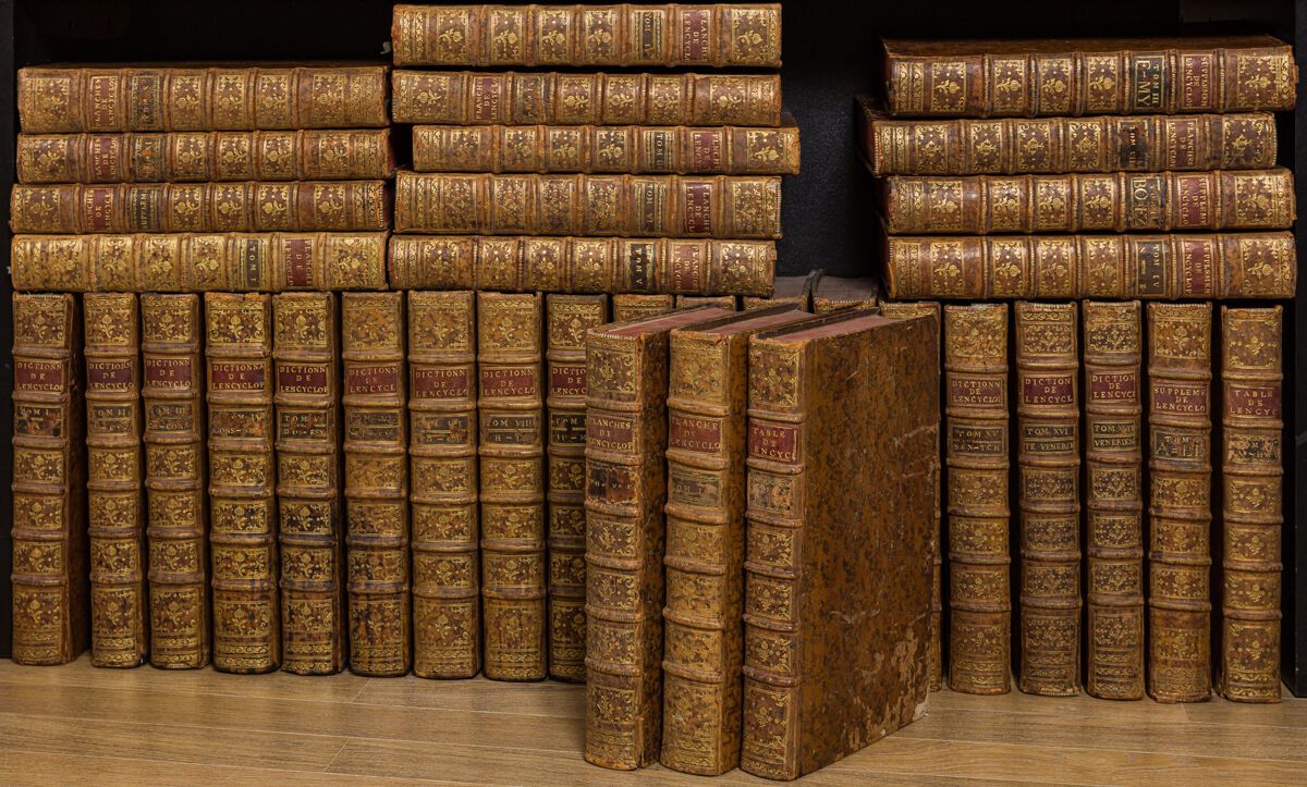 Null Encyclopédie de Diderot et d'Alembert (1751-1870)
35 volumes in folio plein&hellip;
