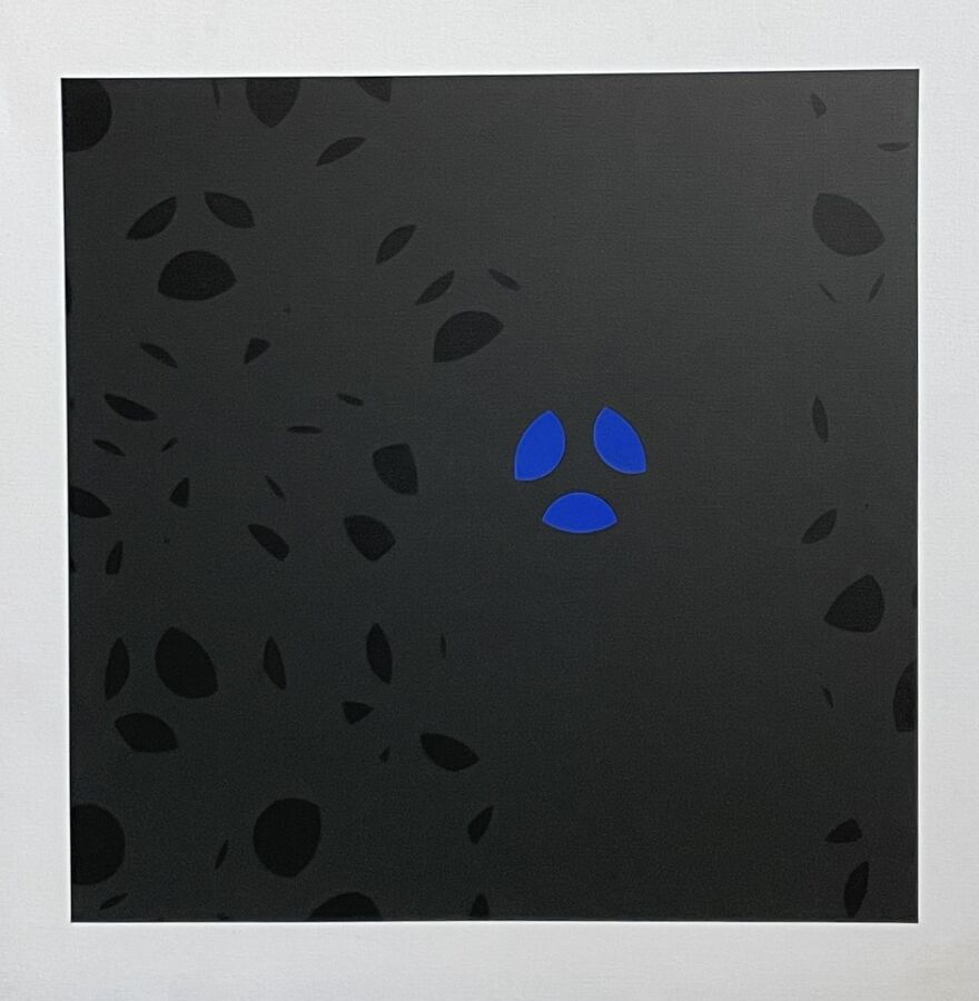Null David LIPSZYC (1933-2023)
Composition bleue, noire sur fond noir
Acrylique &hellip;