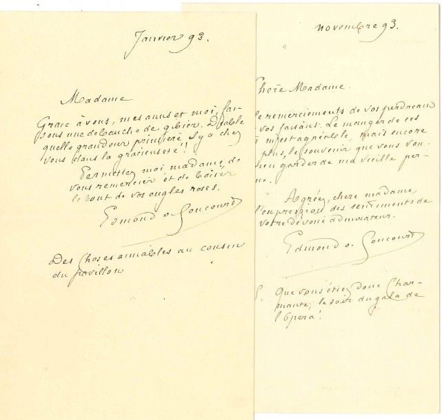 Gustave flaubert (1821-1880) L.A.S., Samedi [25 mai 1878], à un ami; demi-page i&hellip;