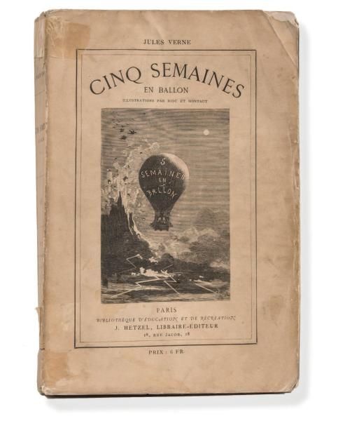 Null *[Afrique] Cinq semaines en ballon par Jules Verne.
Illustrations de Riou e&hellip;