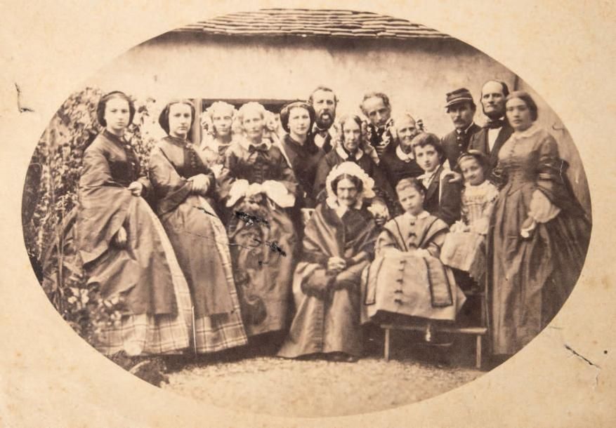 Null *La famille Verne a Provins en 1861
Photographie originale ayant appartenu &hellip;