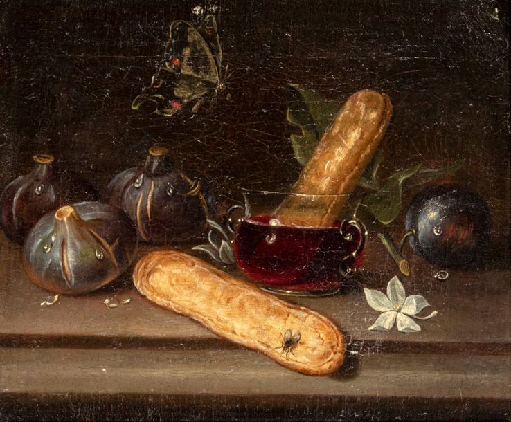 Attribué à Justus VAN HUYSUM (Amsterdam, 1652-1723) 
Nature morte aux figues, pa&hellip;