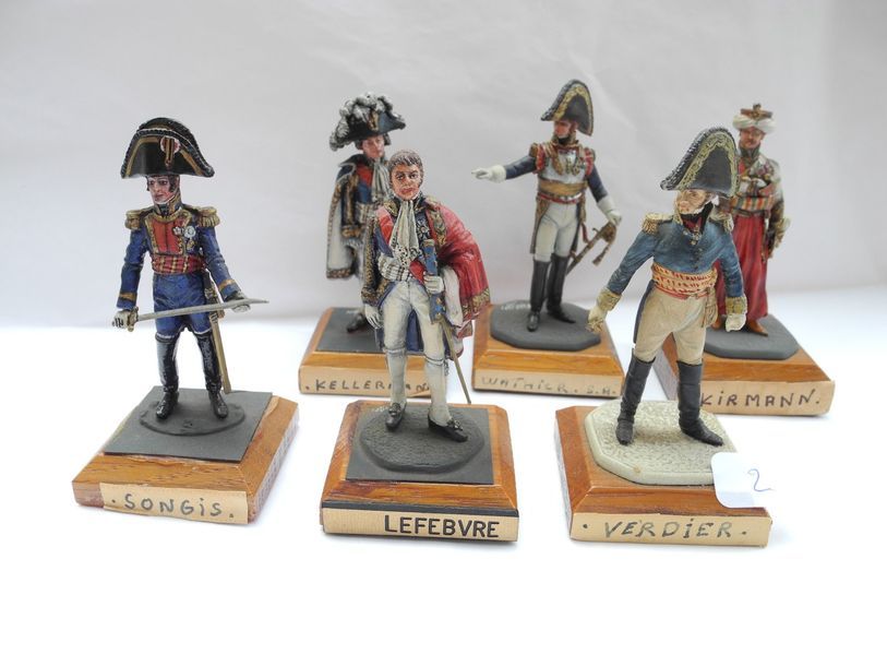 Null 6 figurines Deber
Verdier, Lefèvre, Songis, Kirmann, Wathier S. A., Kellerm&hellip;