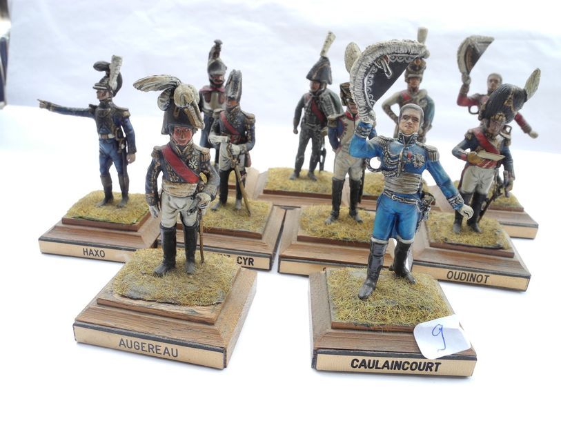 Null 10 figurines Crahet
Carra St Cyr, Quiot, Montbrun, Junot, Lannes, Milhaud, &hellip;