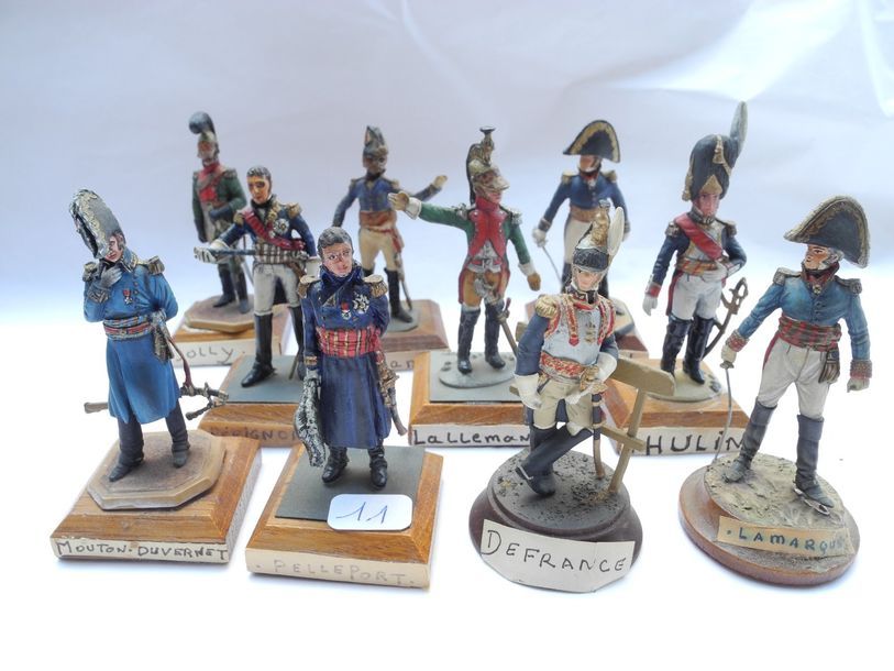 Null 10 figurines Debercy, G. Vanot
Lamarque, Defrance, Hulin, Pelleport, Lallem&hellip;