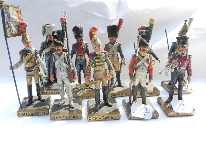 Null 10 figurines Antonio
Carabinier officier, grenadier à cheval, garde de Pari&hellip;