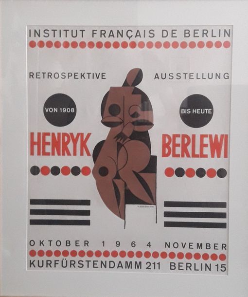 Henryk BERLEWI (1894-1967) Henryk Berlewi, exposition retrospective à l'Institut&hellip;