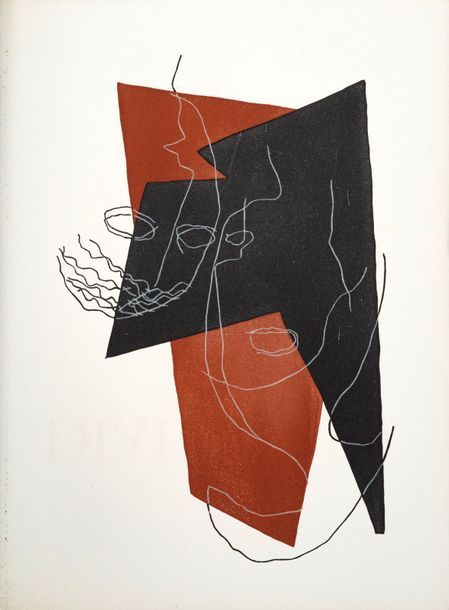 Henri Laurens (1885-1954) Lucien de Samostate, Dialogues, Tériade, Paris, 1951, &hellip;
