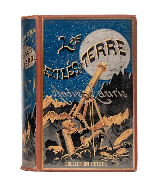 Null Les Exilés de la Terre par André Laurie. J. Hetzel et Cie, sd (1888). E.O. &hellip;