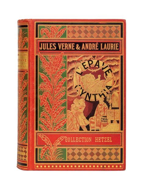 Null L'Épave du Cynthia par Jules Verne & André Laurie. Paris, J. Hetzel et Cie,&hellip;