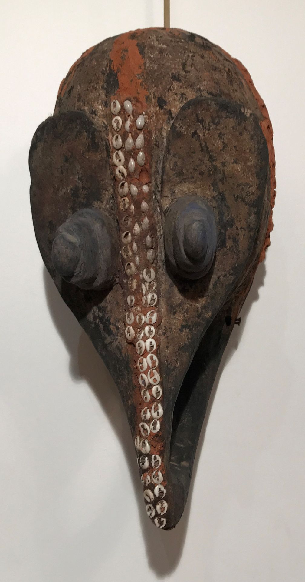 Null Masque de style. Papouasie Nouvelle Guinée. 
H. : 30 cm.