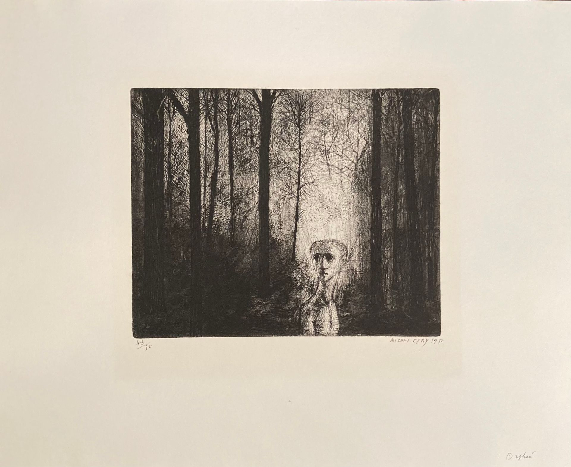 Michel CIRY (1919-2018): - ORPHÉE. 37,5 x 47,5 cm.
- BATEAU-LAVOIR SUR LA SEINE.&hellip;