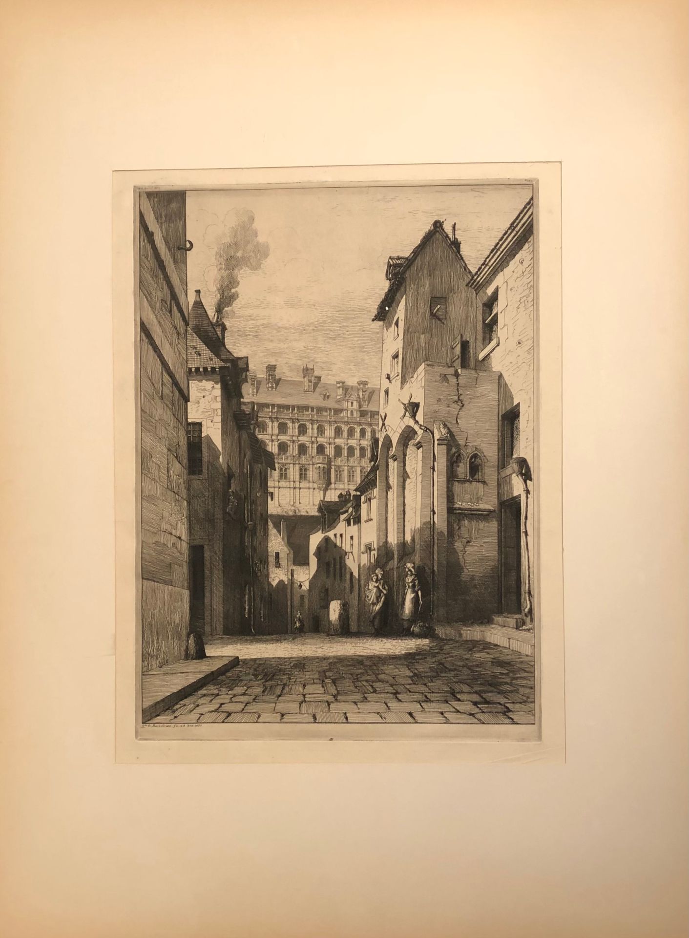 Octave de ROCHEBRUNE (1824-1900): - BLOIS, THE OLD CITY AND THE FRENCH WING.
Etc&hellip;
