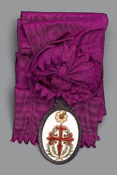 PORTUGAL Bijou de Grand-croix de l'Ordre de Saint Jacques de L'EPEE, en argent é&hellip;