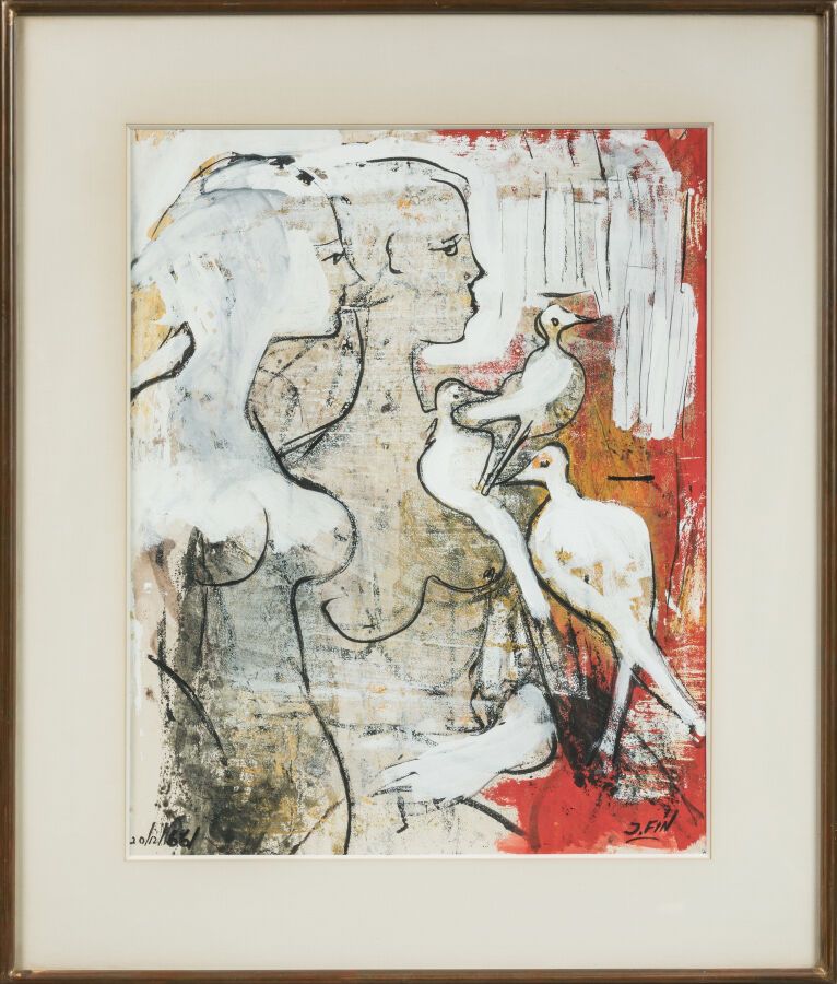 Null VILATO RUIZ Jose (1916 -1969). "Personnages cubisant"

Huile sur panneau si&hellip;