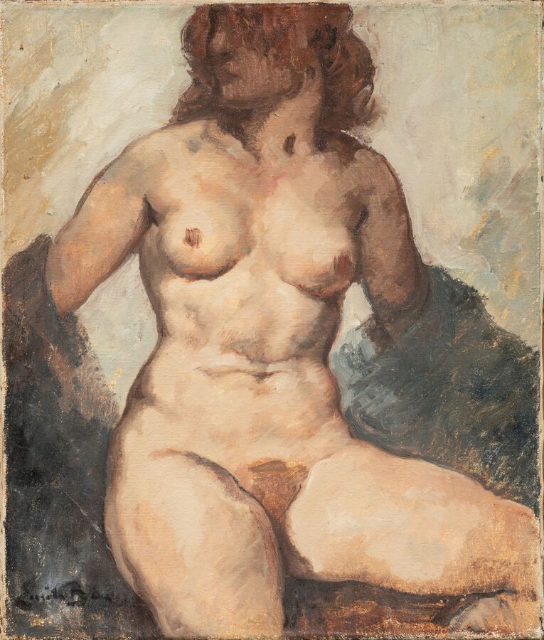 Null BAES Emile (1879-1954). "Nu féminin"

Huile sur toile signée en bas à gauch&hellip;