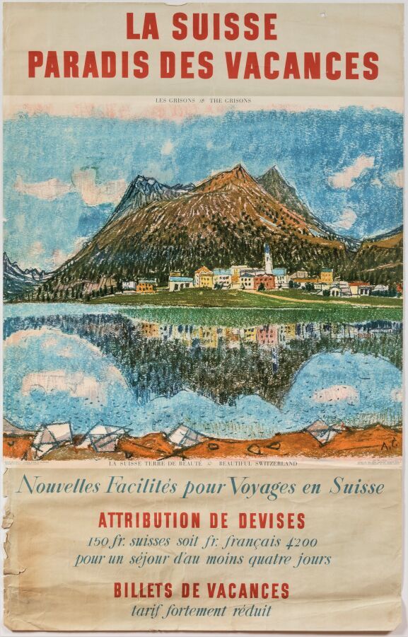 Null Tourism - Alois Carigiet (1902-1985) - Swiss Holiday Paradise. The Grisons.&hellip;