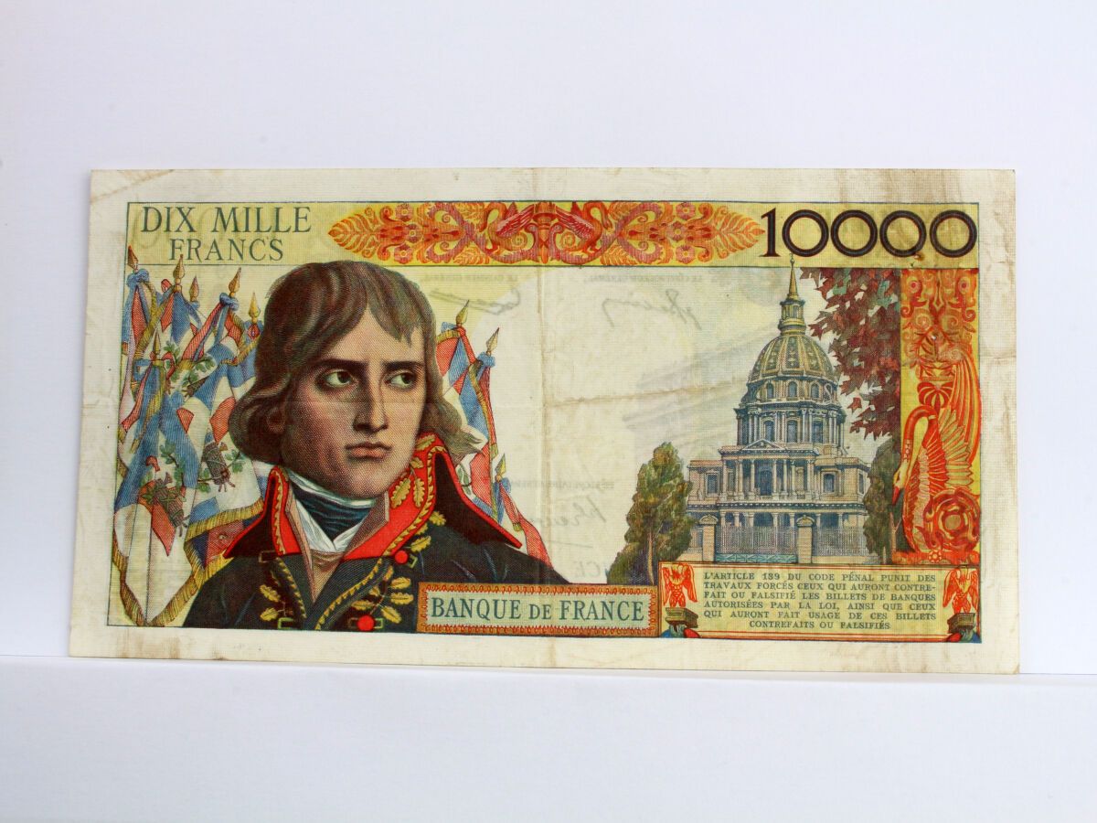 Null BILLET - 10000 Francs BONAPARTE - F.51-03 du 07.06.1956 - Qualité : TTB
