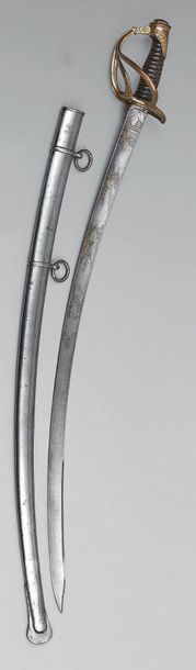 Null Light cavalry officer's sword model 1822, once belonging to Jules Pierre Cé&hellip;