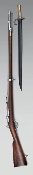 Null Fusil d'infanterie Chassepot système 1866, canon à pans puis rond poinçonné&hellip;
