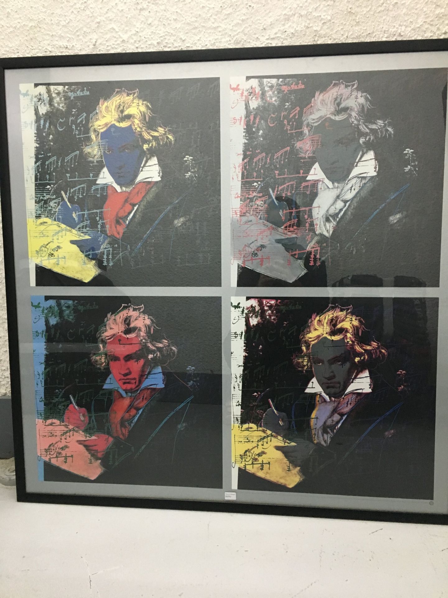 Null Framed reproduction: Beethoven

97x97 cm