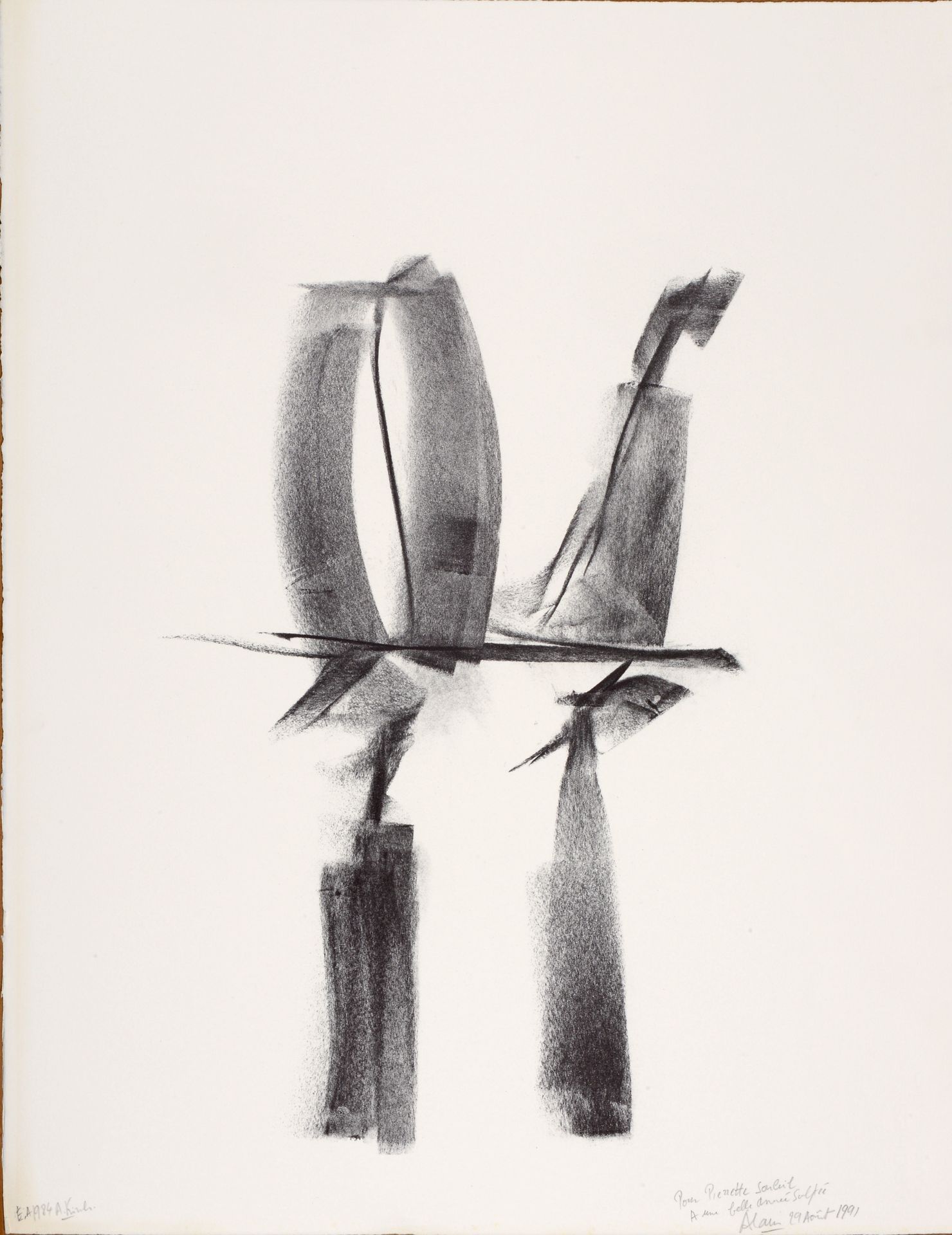 Null Alain KIRILI (né en 1946)

Compositions

Deux lithographies en noir sur vél&hellip;