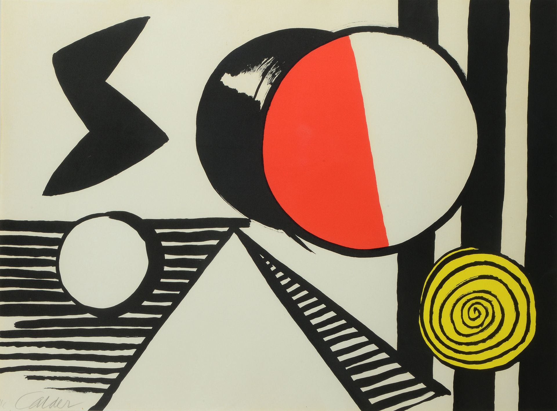 Null Alexander CALDER (1898-1976)

Le S et le O, 1969

Lithographie en couleurs &hellip;