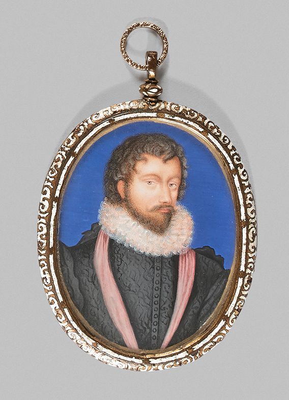 ECOLE ANGLAISE DU XIXe SIÈCLE 
Portrait de Robert Dudley, 1er comte de Leicester&hellip;