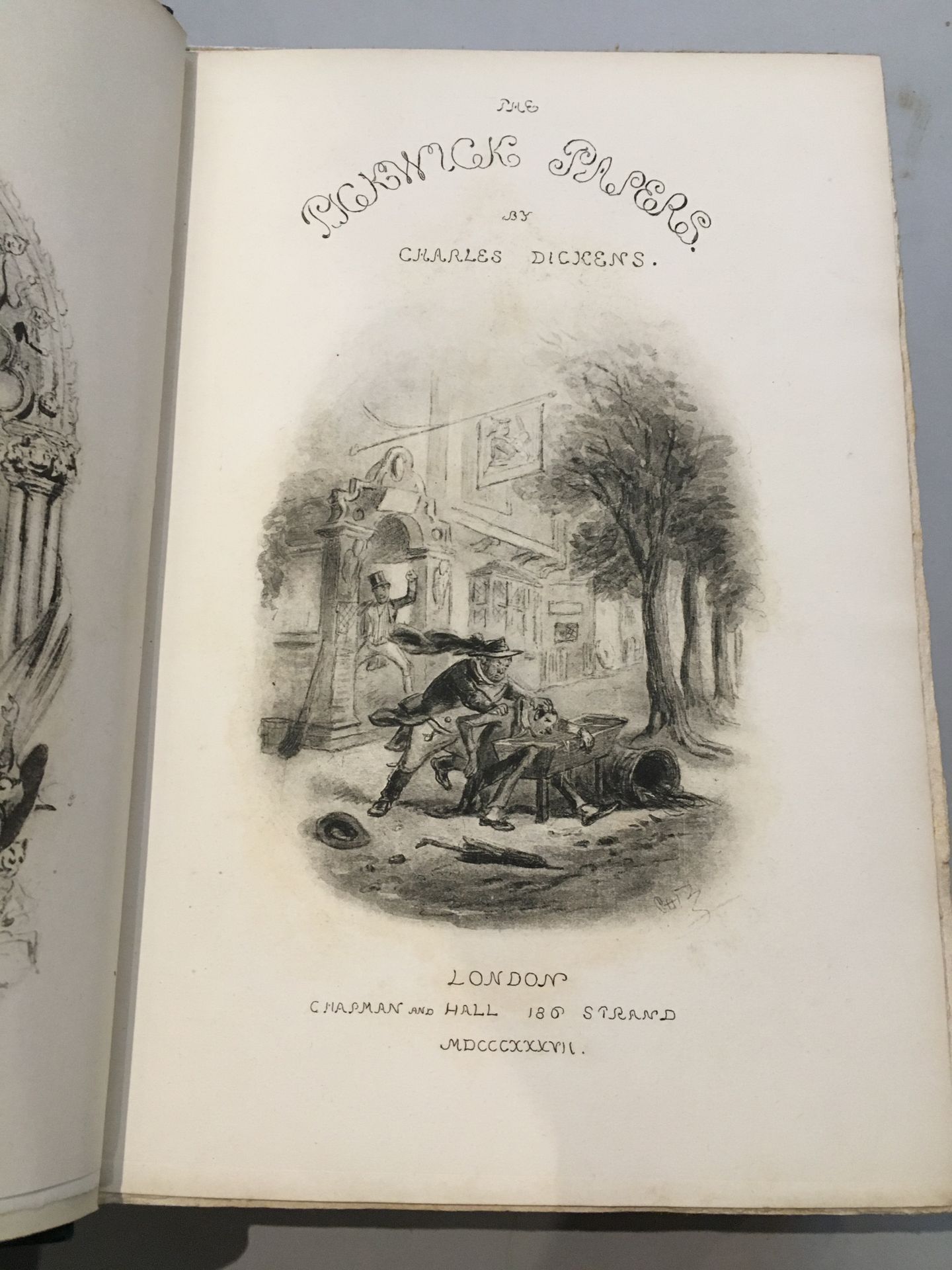 DICKENS (Charles). 匹克威克俱乐部的后记》（The Postumous Papers of the Pickwick Club）。伦敦，
Ch&hellip;