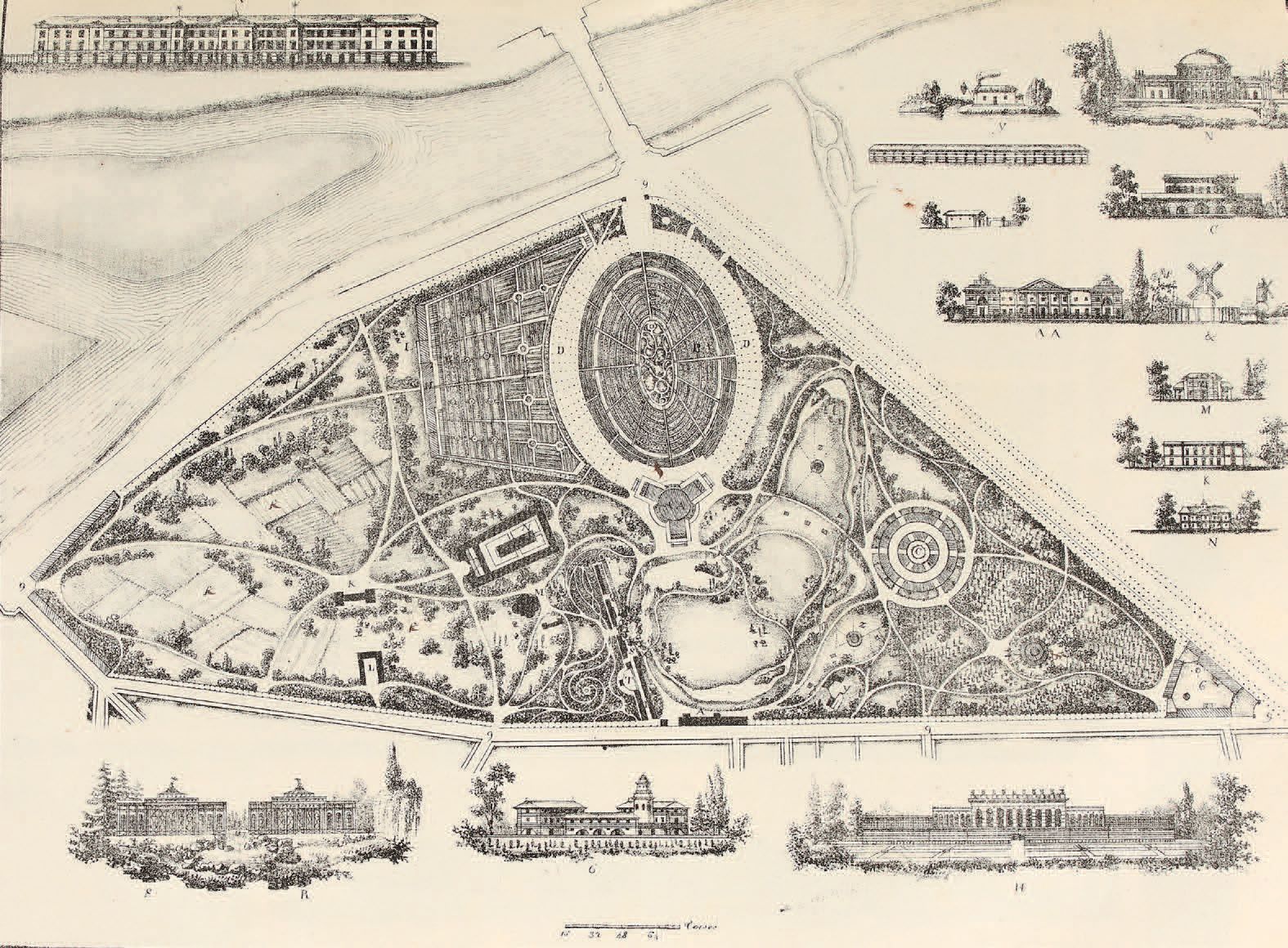 Null [JARDINS]. THOUIN (Gabriel). Plans raisonnés de toutes les espèces de jardi&hellip;