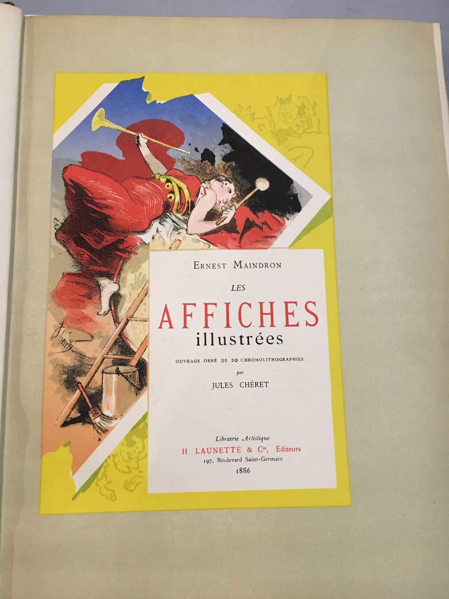 Null [AFFICHES]. MAINDRON (Ernest). Les Affiches illustrées. Paris, Librairie ar&hellip;