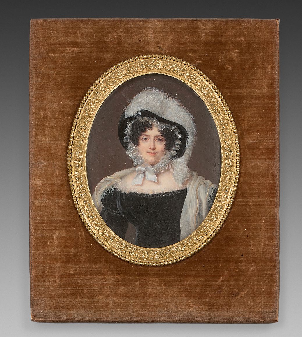 Nicolas JACQUES (Jarville 1780-Paris 1844) Retrato de la condesa Jacquette Pauli&hellip;