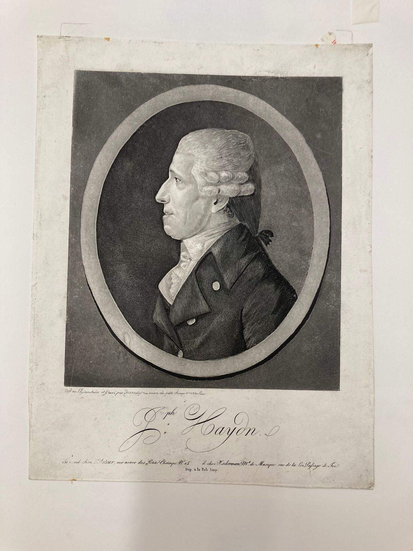 JOSEPH HAYDN Riunione di nove ritratti di Haydn
Di Darcis, L. Benoist, Fonrouge,&hellip;