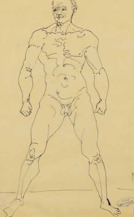 André DERAIN (1880-1954) Donna con velo - L'atleta
Due disegni a inchiostro, uno&hellip;