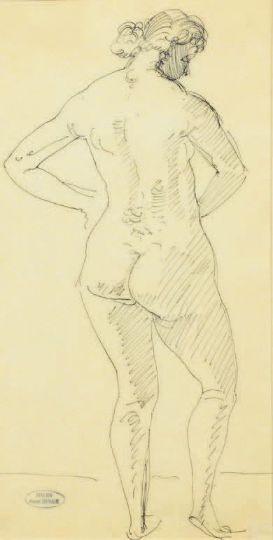 André DERAIN (1880-1954) Desnudo de pie, de frente
Desnudo de pie, de espaldas
D&hellip;