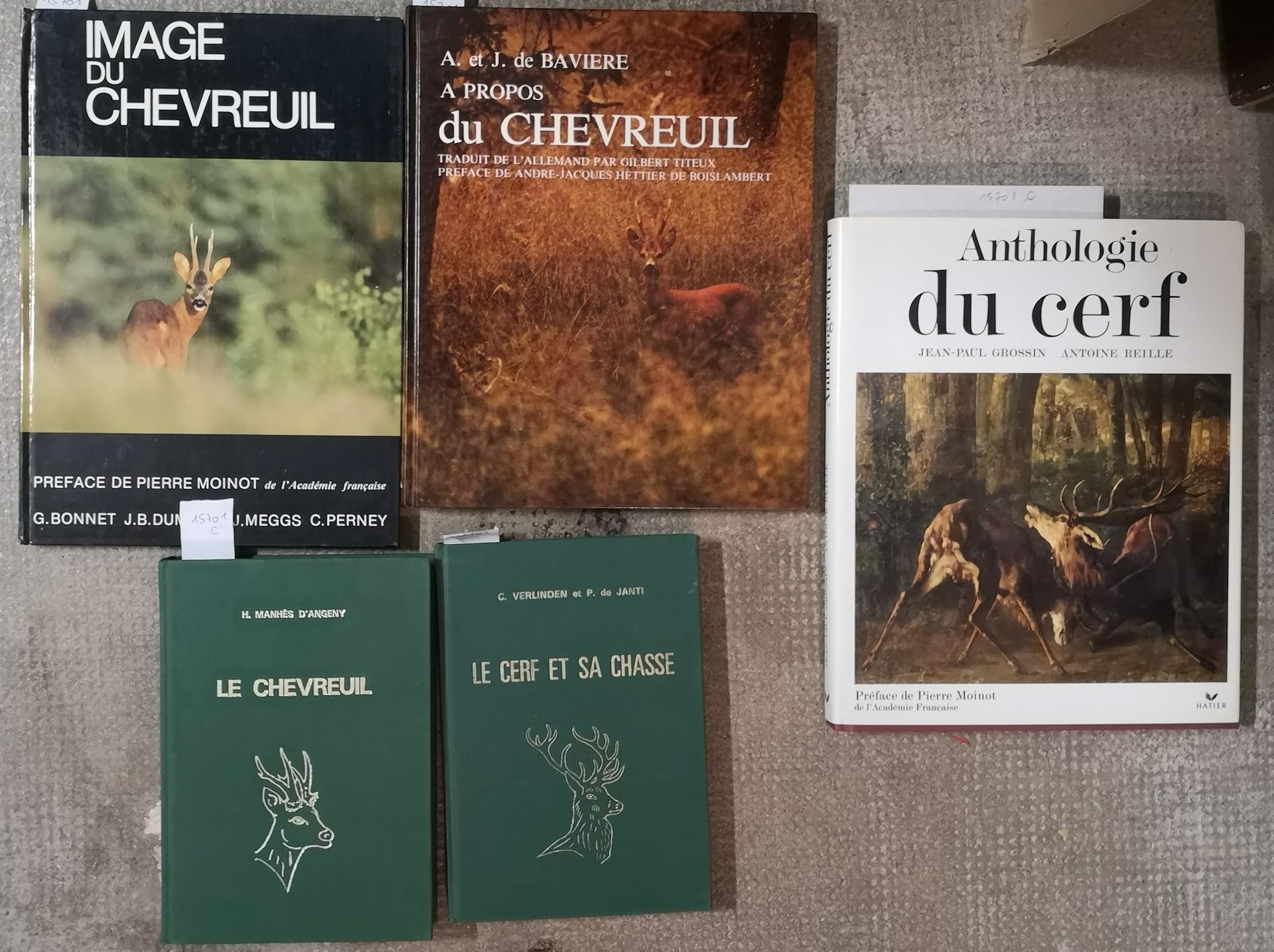 Null - C. VERLINDEN e P. De JANTI. Le Cerf et sa chasse. Edizione Le Lorrain, 19&hellip;